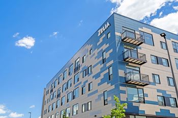 Balconies on select homes
